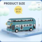 Price and Buy London Double-Decker Musical Toy Bus – Die-Cast Metal with Opening Doors - Image 3