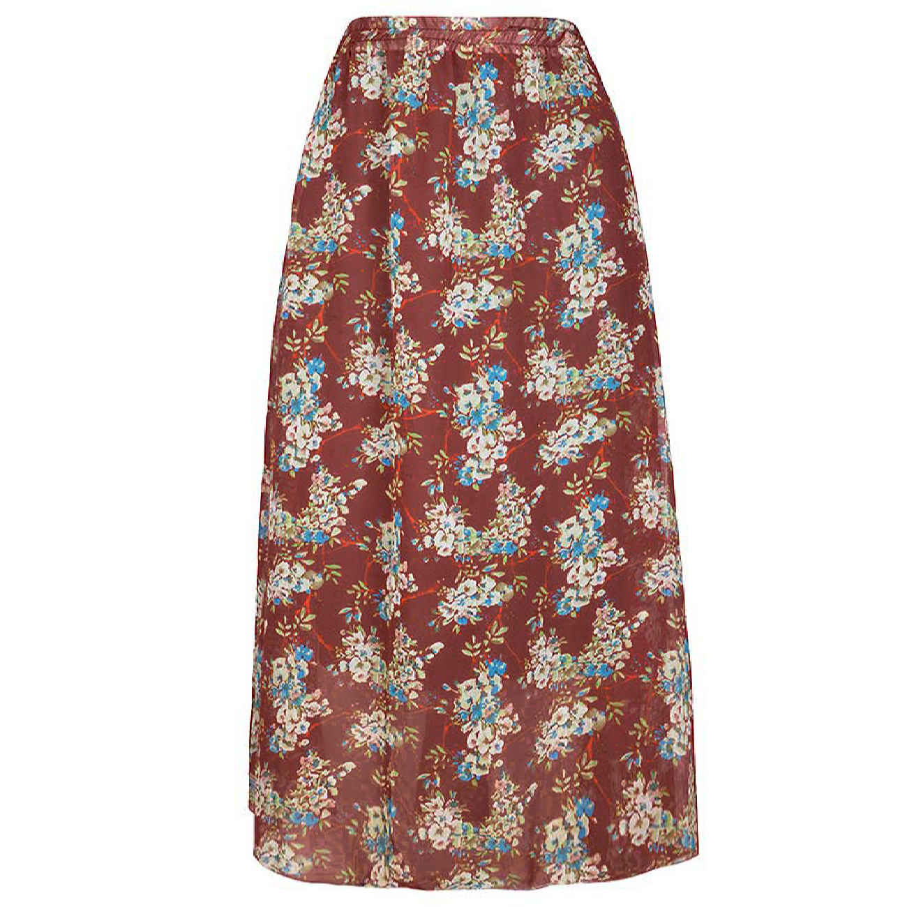 Price and Buy Long Skirt with Floral Design for Women