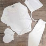 Price and Buy Long Sleeve Outfit Set White 4-Piece Baby