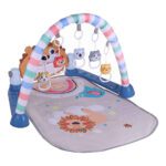 Price and Buy Looking Baby Play Mat Model 001 – With Hanging Toys & Light and Musical Piano