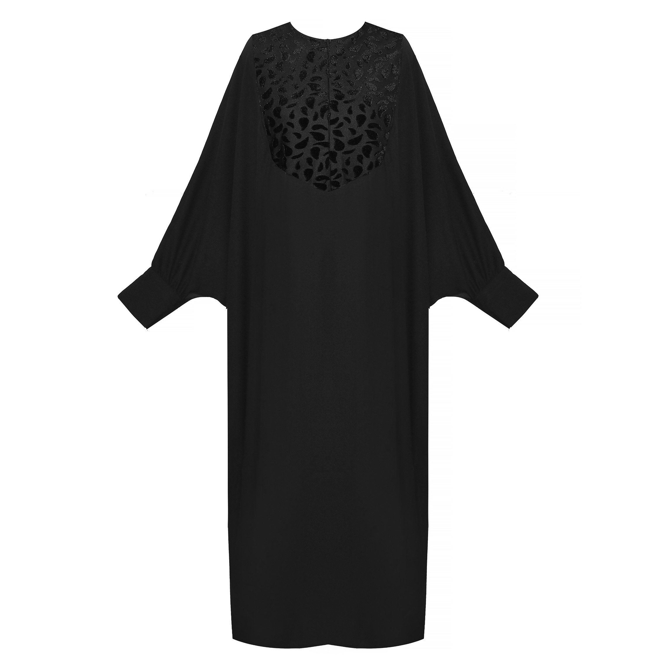 Price and Buy Loose Fit Abaya for Muslim Women in Black - Image 4