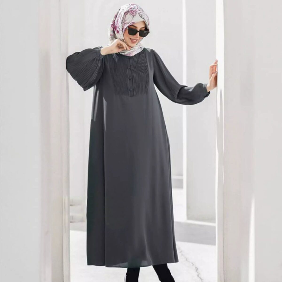 Price and Buy Loose Fit Abaya for Muslim Women Model Negin - Image 4