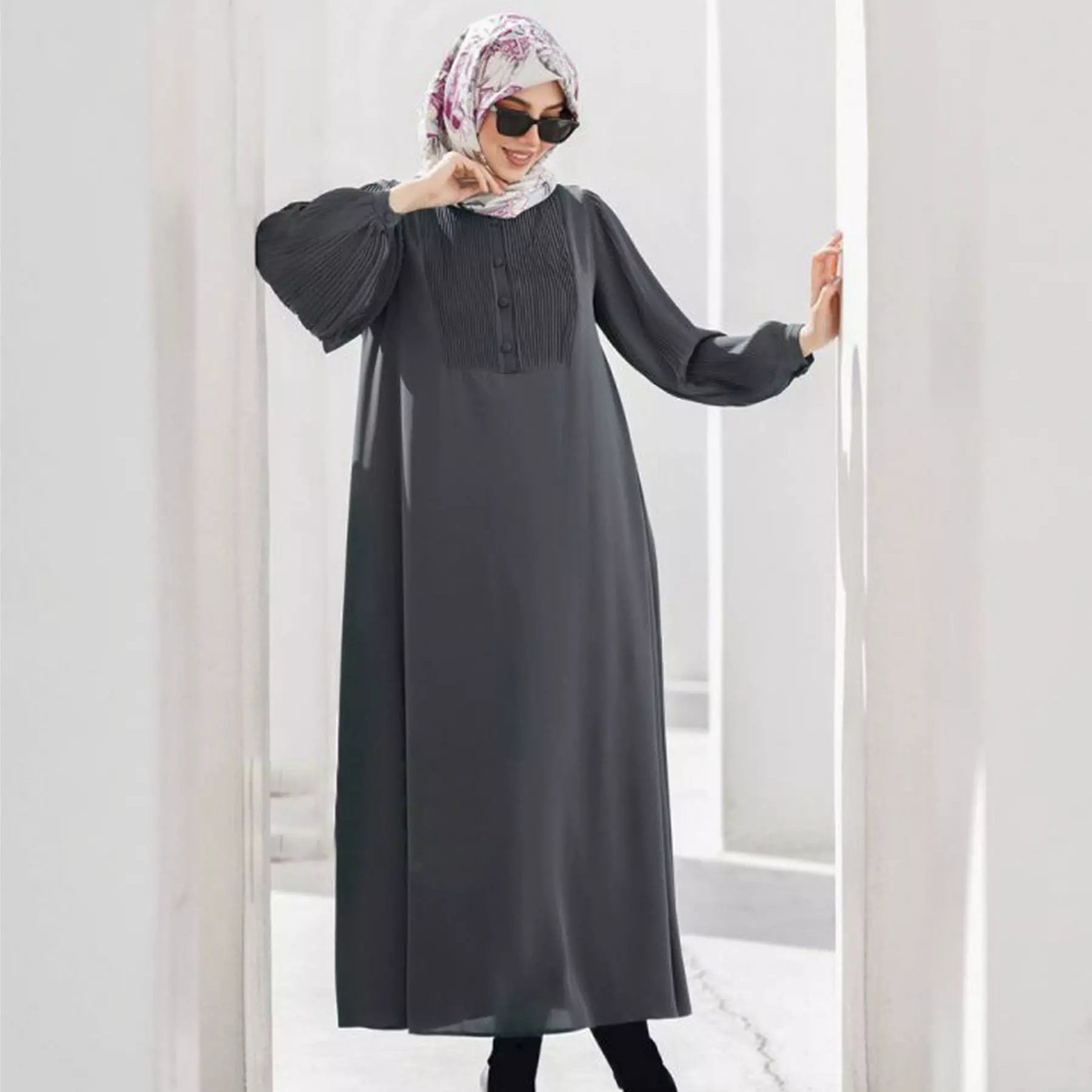 Price and Buy Loose Fit Abaya for Muslim Women Model Negin - Image 4