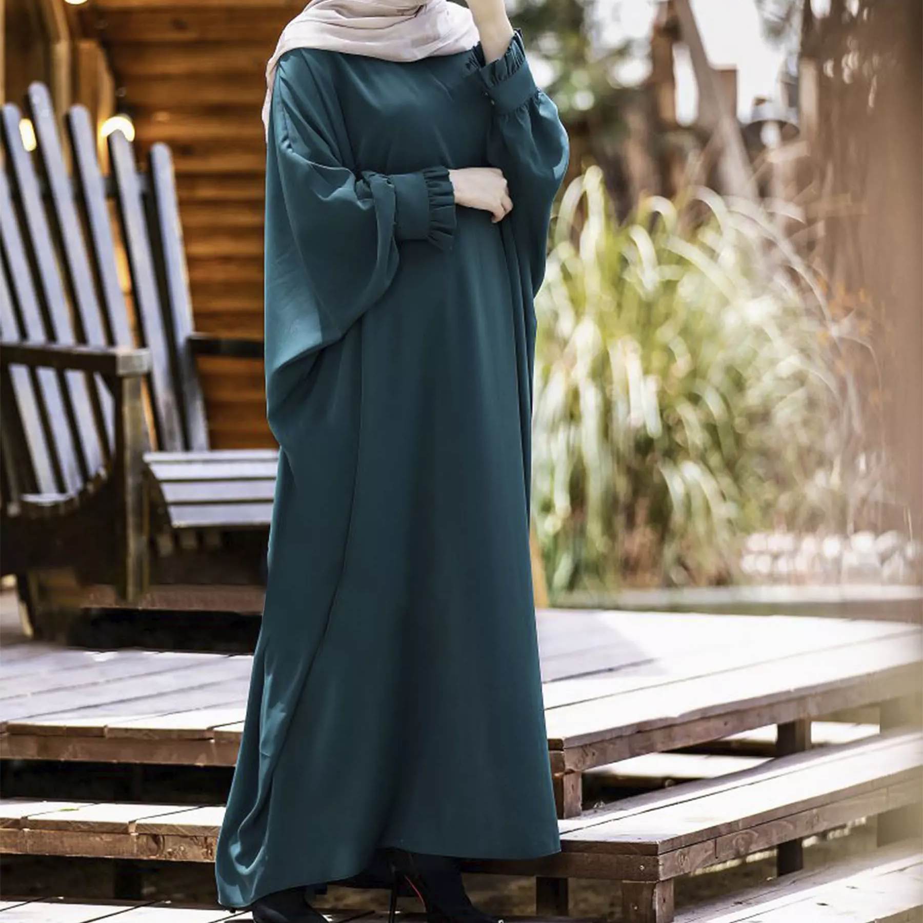 Price and Buy Loose Fit Butterfly Abaya for Muslim Women – Ana Hijab Style - Image 3