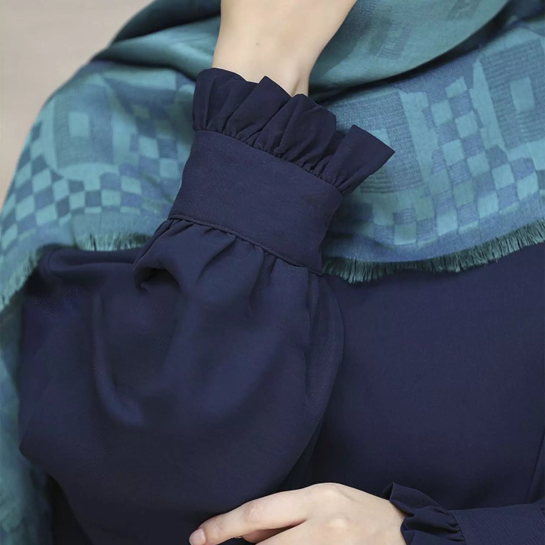 Price and Buy Loose Fit Butterfly Abaya for Muslim Women – Ana Hijab Style - Image 4
