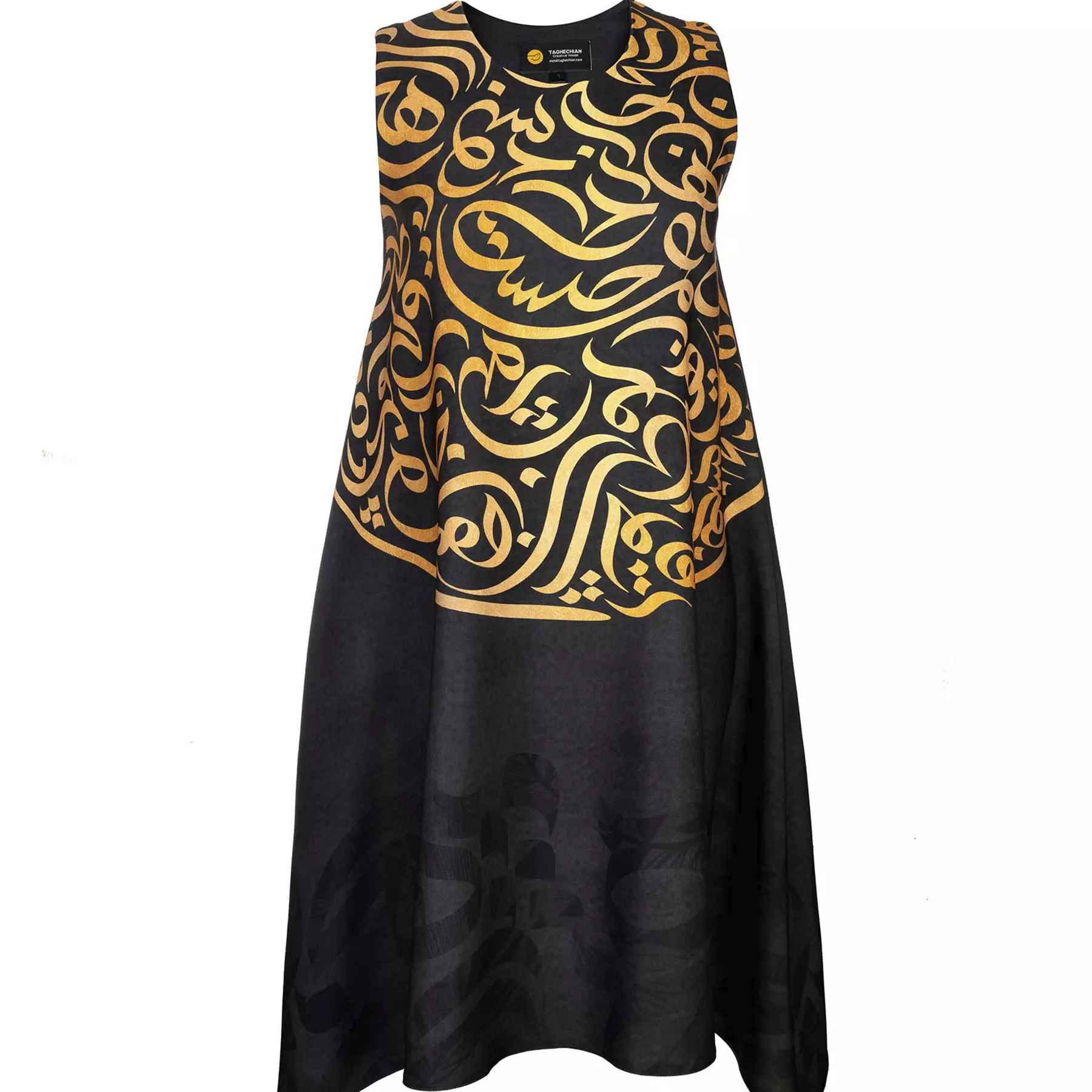 Price and Buy Loose Fit Dress for Women Inspired by Persian Calligraphy Design