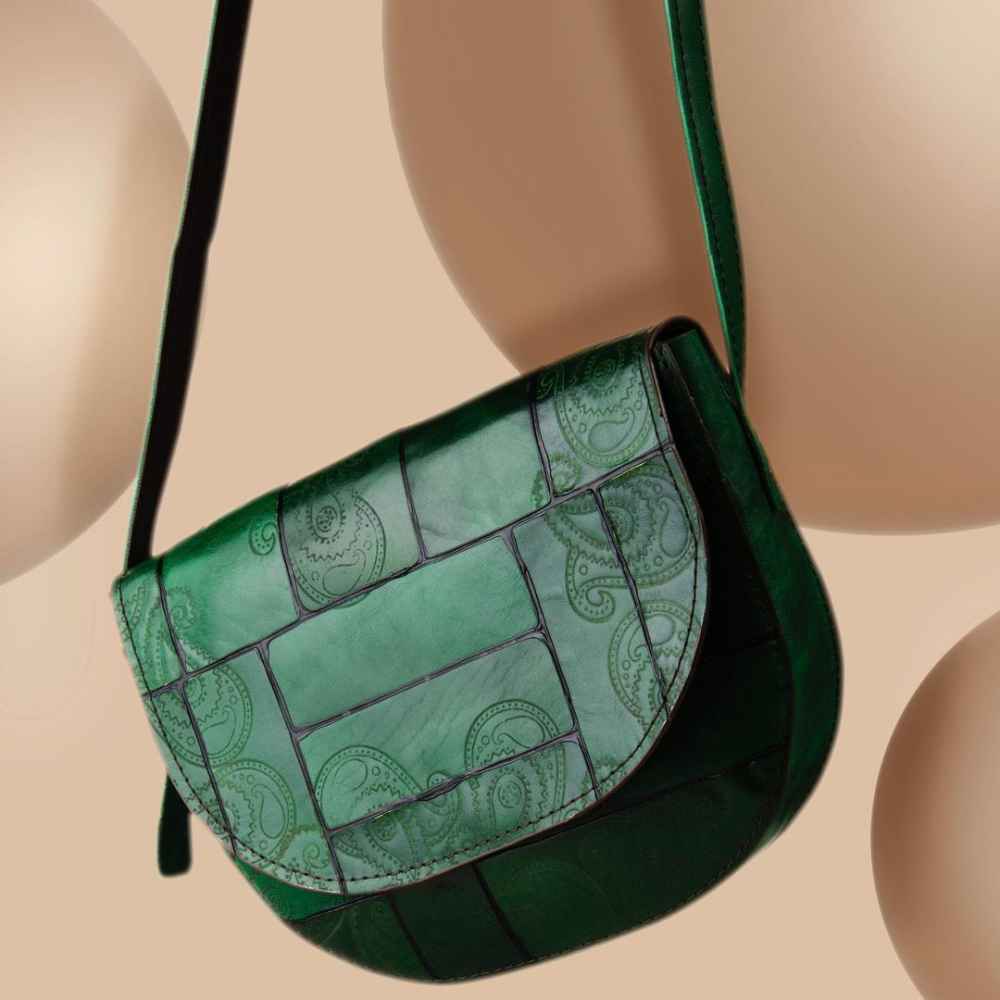 Price and Buy Luxurious Handcrafted Leather Crossbody Shoulder Bag – Kheshti Edition