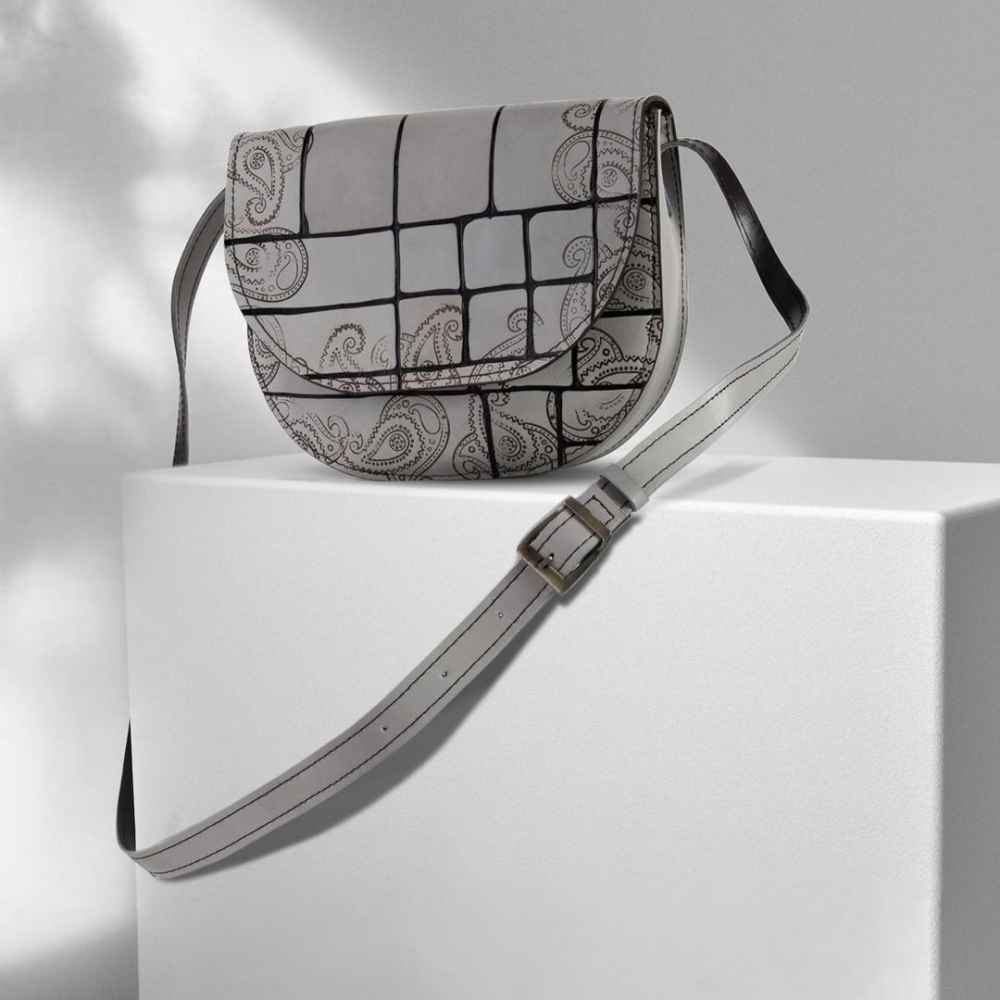 Price and Buy Luxurious Handcrafted Leather Crossbody Shoulder Bag – Kheshti Edition - Image 5
