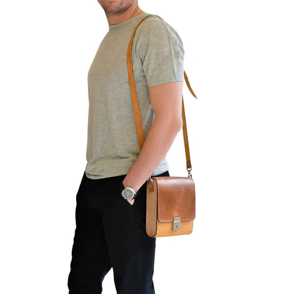 Price and Buy Luxurious Handcrafted Leather Crossbody Shoulder Bag – Mahsa Edition - Image 3