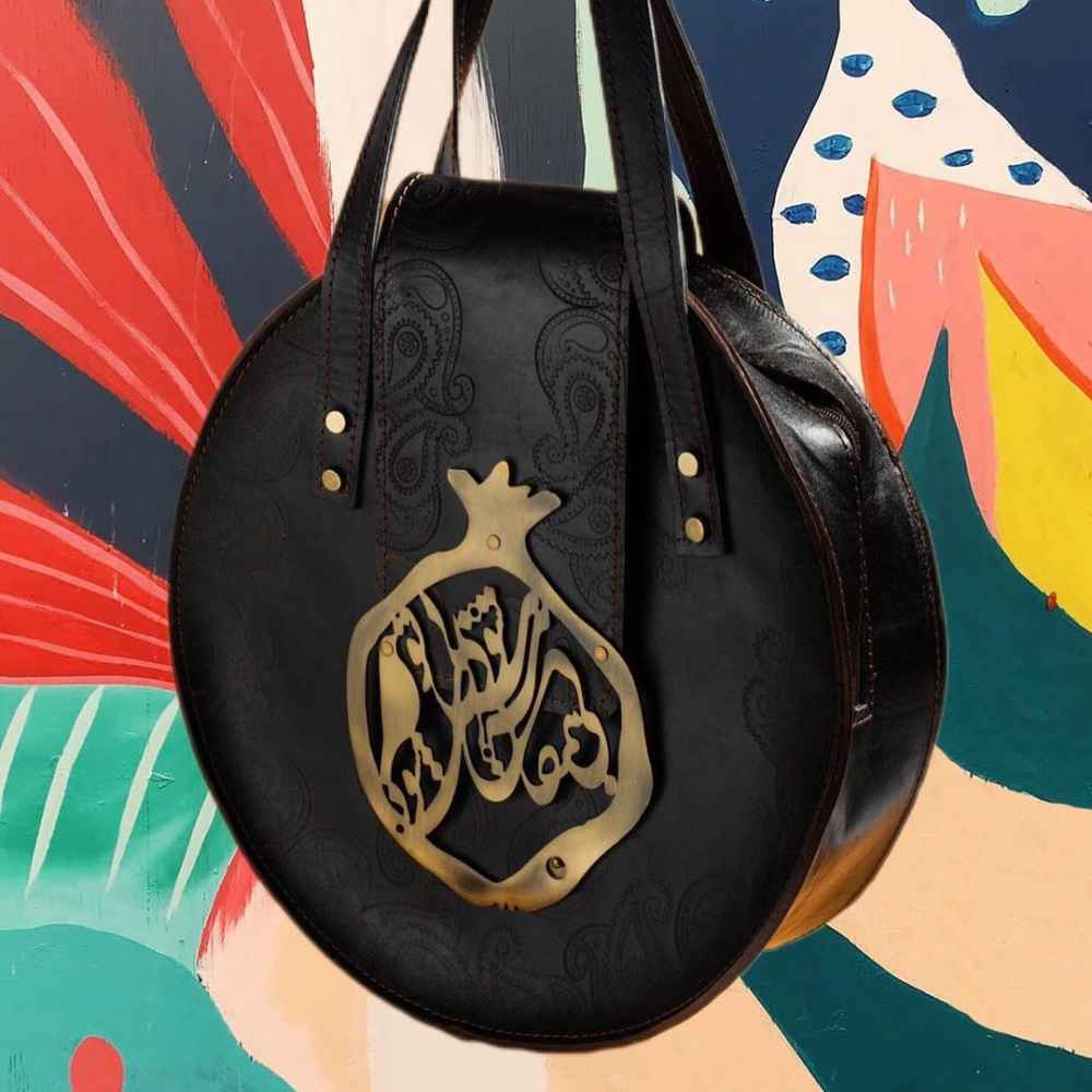 Price and Buy Luxurious Handcrafted Leather Crossbody Shoulder Bag – Persian Anar Design