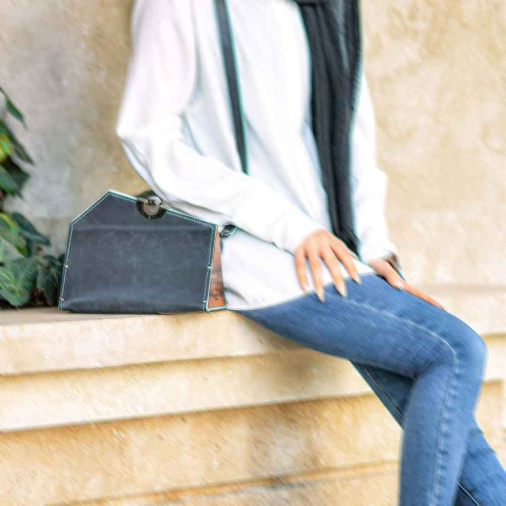 Price and Buy Luxurious Handcrafted Leather Crossbody Shoulder Bag – Shab Design - Image 5