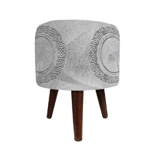 Price and Buy Luxurious Velvet Footstool with Wooden Legs Round Dorna_68fcf56e35abc.jpeg Price and Buy Luxurious Velvet Footstool with Wooden Legs Round Dorna