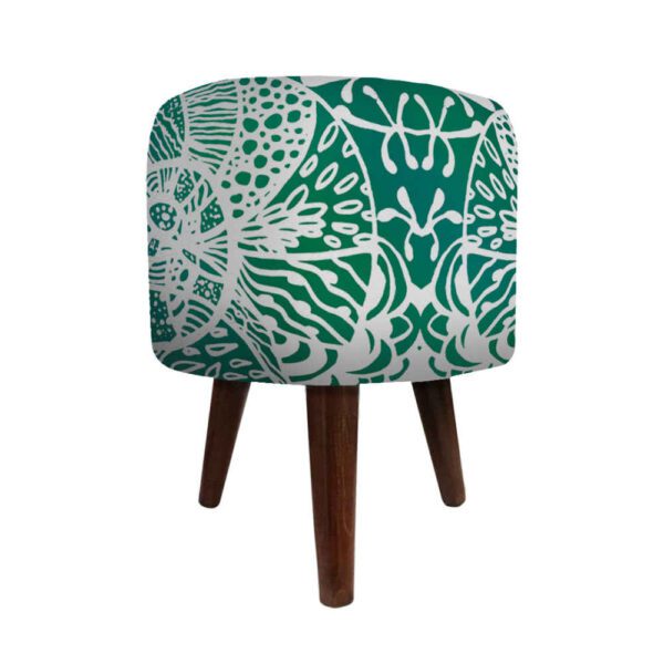 Price and Buy Luxurious Velvet Footstool with Wooden Legs Round Sabz_68fbe1bf7be99.jpeg Price and Buy Luxurious Velvet Footstool with Wooden Legs Round Sabz