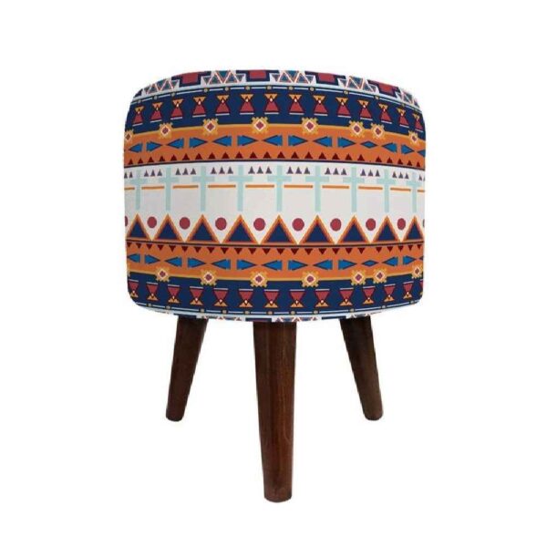 Price and Buy Luxurious Velvet Footstool with Wooden Legs Round Tile_68fcf57672626.jpeg Price and Buy Luxurious Velvet Footstool with Wooden Legs Round Tile
