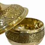 Price and Buy Luxury Brass Sugar Bowl with Handcrafted Lid - Image 4