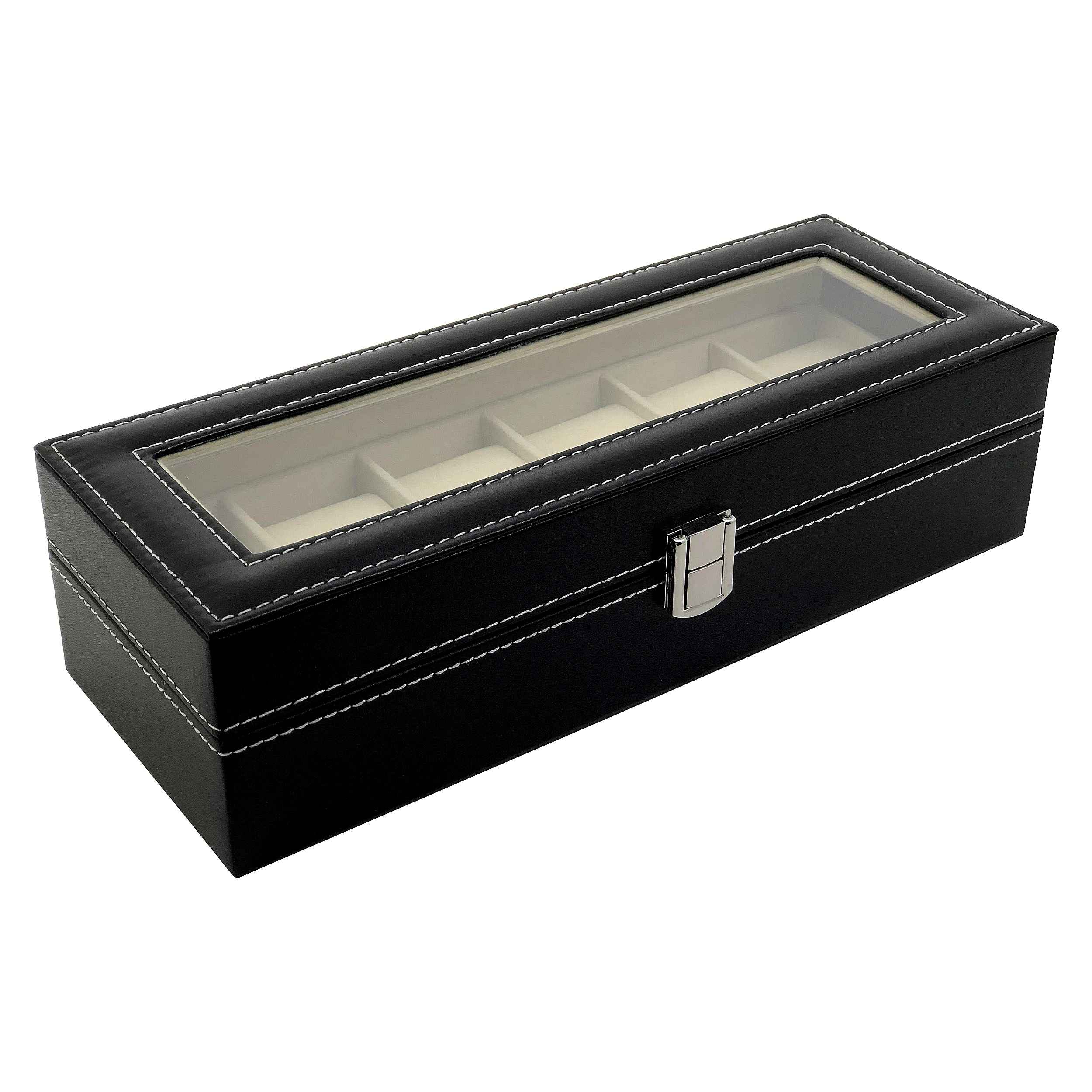 Price and Buy Luxury Leather Watch Box – 5 Slots