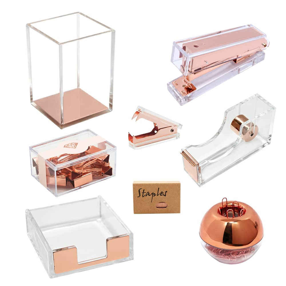 Price and Buy Luxury Office Desk Organizer Set – 8 Pieces - Image 6