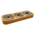Price and Buy Luxury Wooden Box Organizer with Rustic Style Suitable for Dry Fruits & Nuts