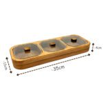 Price and Buy Luxury Wooden Box Organizer with Rustic Style Suitable for Dry Fruits & Nuts - Image 3