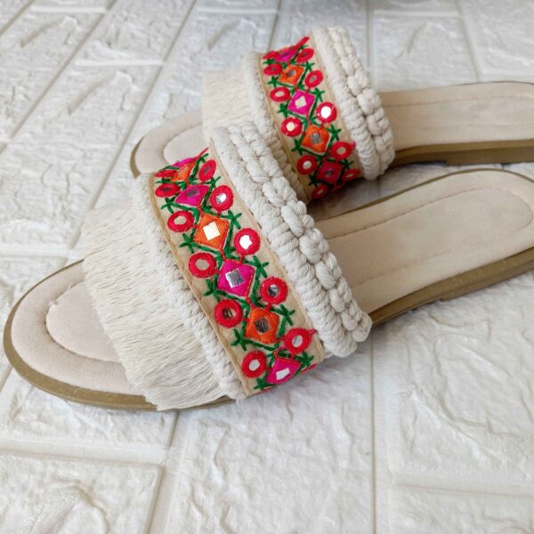 Price and Buy Macrame Boho Chic Flat Slippers Handmade Model Embroidered_69005ba609017.jpeg Price and Buy Macrame Boho Chic Flat Slippers Handmade Model Embroidered
