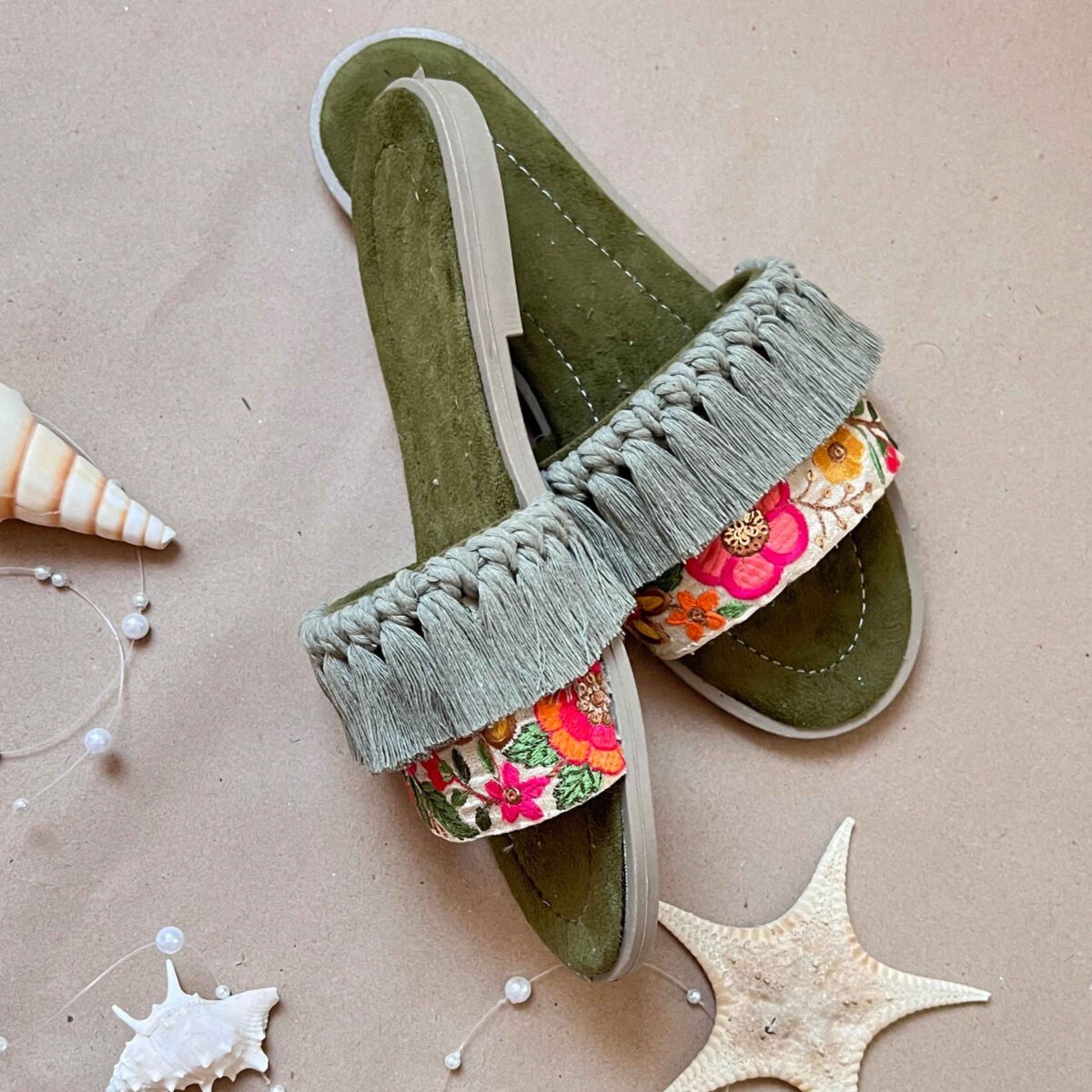 Price and Buy Macrame Boho Chic Sandals Model Golshan - Image 3