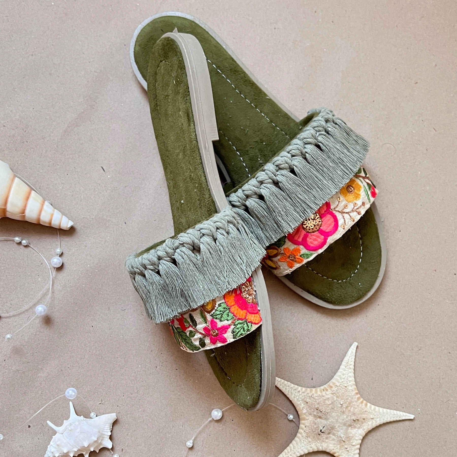 Price and Buy Macrame Boho Chic Sandals Model Golshan - Image 3