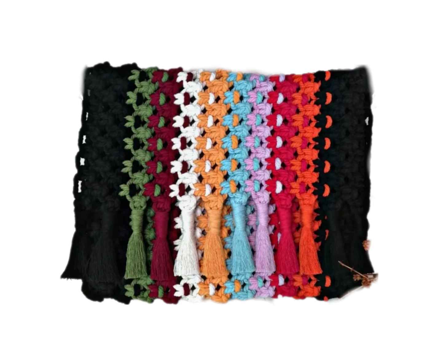 Price and Buy Macrame Crossbody Shoulder Bag Luxurious Handcrafted Negar