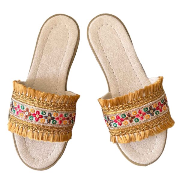 Price and Buy Macrame Flat Slippers for Women Handmade with Boho Design_68ffdf894c18b.jpeg Price and Buy Macrame Flat Slippers for Women Handmade with Boho Design