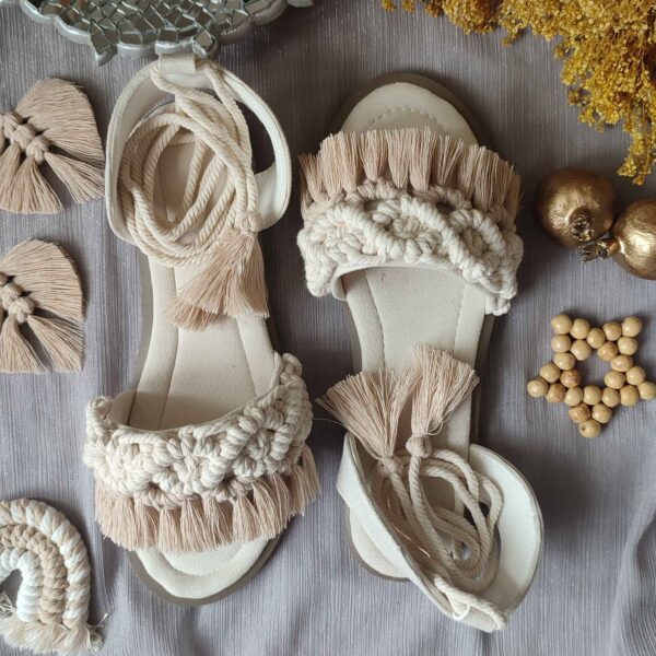 Price and Buy Macrame Sling Back Sandals for Woman Handmade Model Start_6900649021824.jpeg Price and Buy Macrame Sling Back Sandals for Woman Handmade Model Start