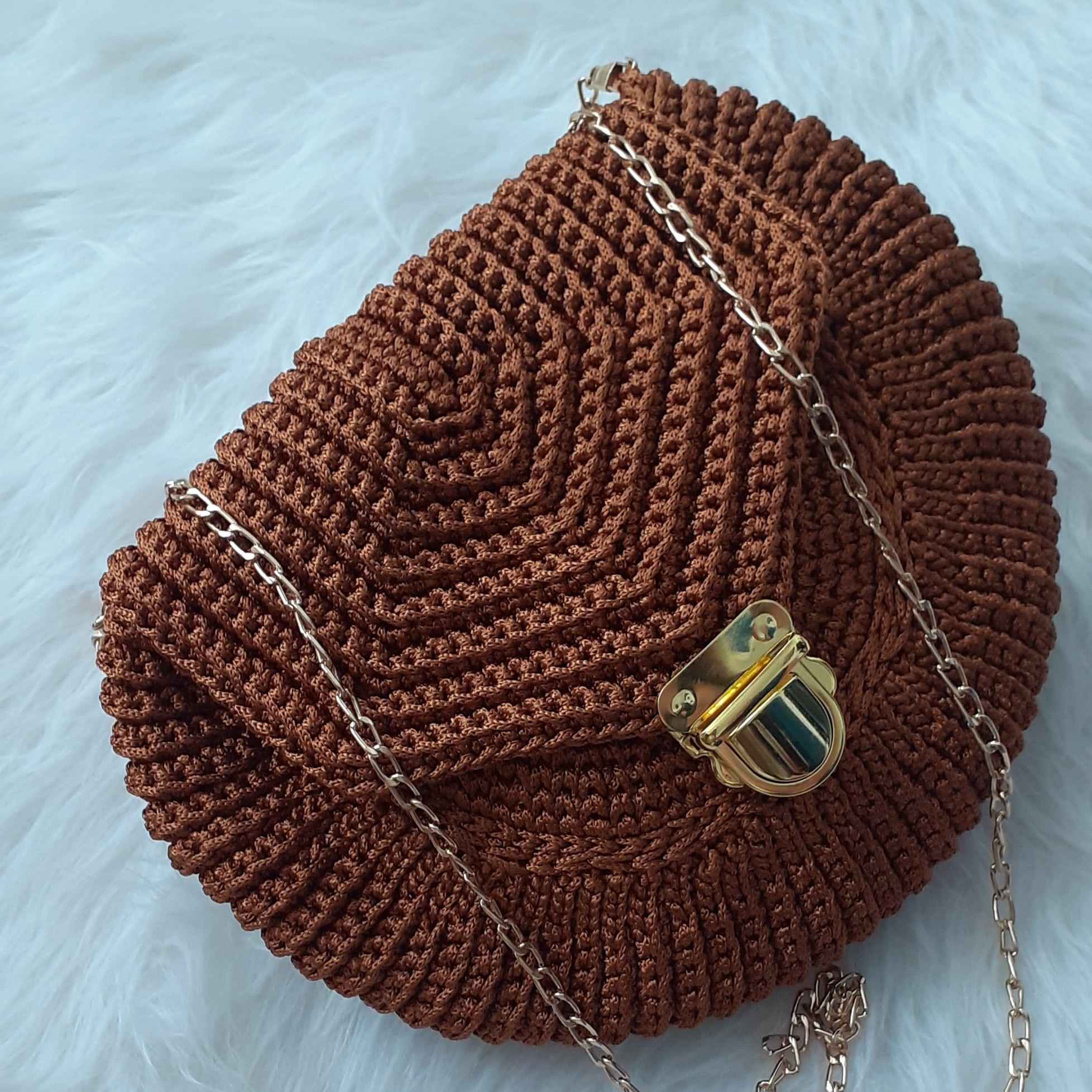 Price and Buy Macrame Sling Bag for Women Handwoven Model Circular - Image 6