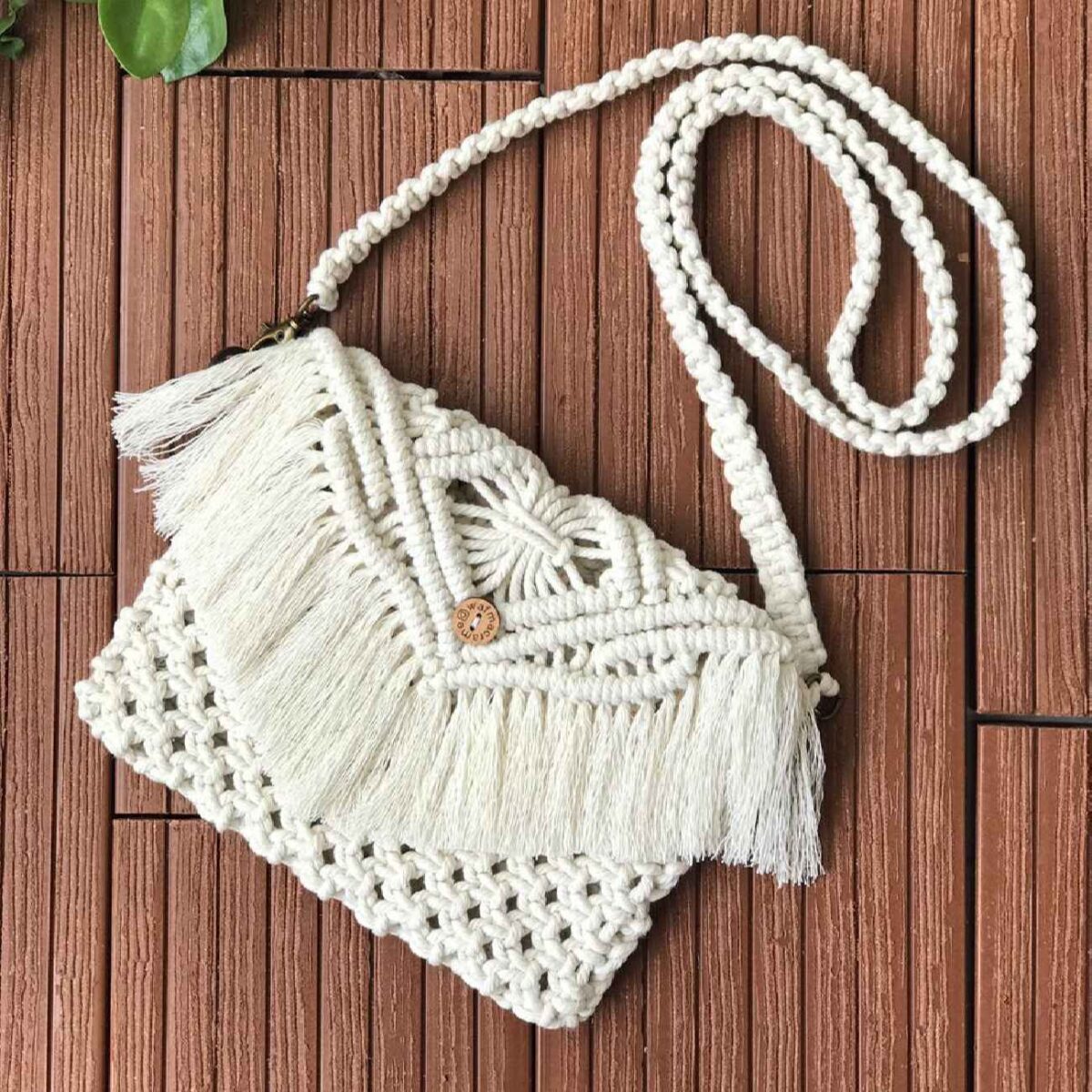 Price and Buy Macrame Sling Bag Handwoven for Women Model Refah