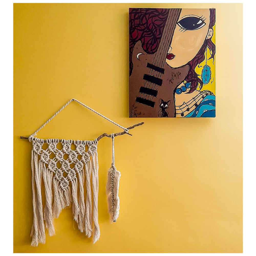 Price and Buy Macrame Wall Hanging Tapestry Art Bohemian Afra - Image 3
