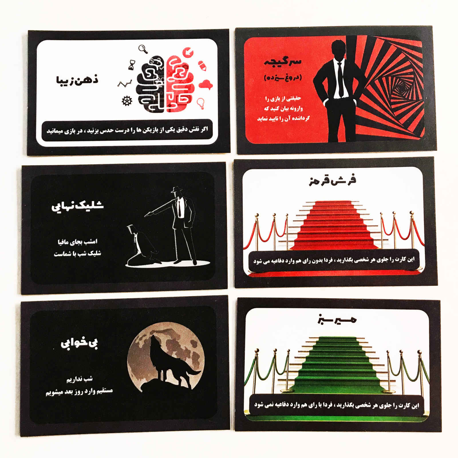 Price and Buy Mafia Nights Playing Card Game (Farsi) - Image 3