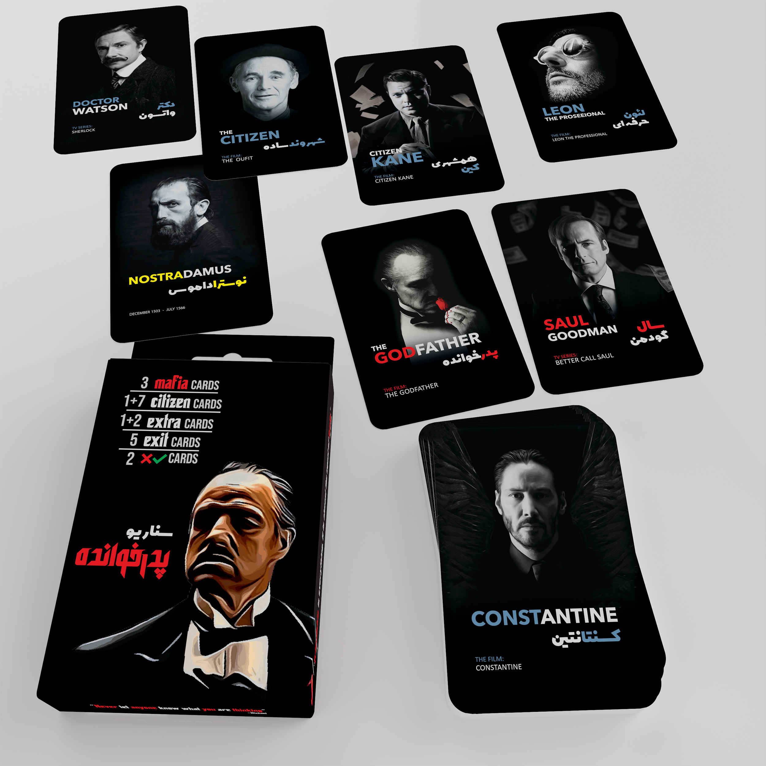 Price and Buy Mafia Playing Card Game Godfather 2 Scenario (Farsi) - Image 3