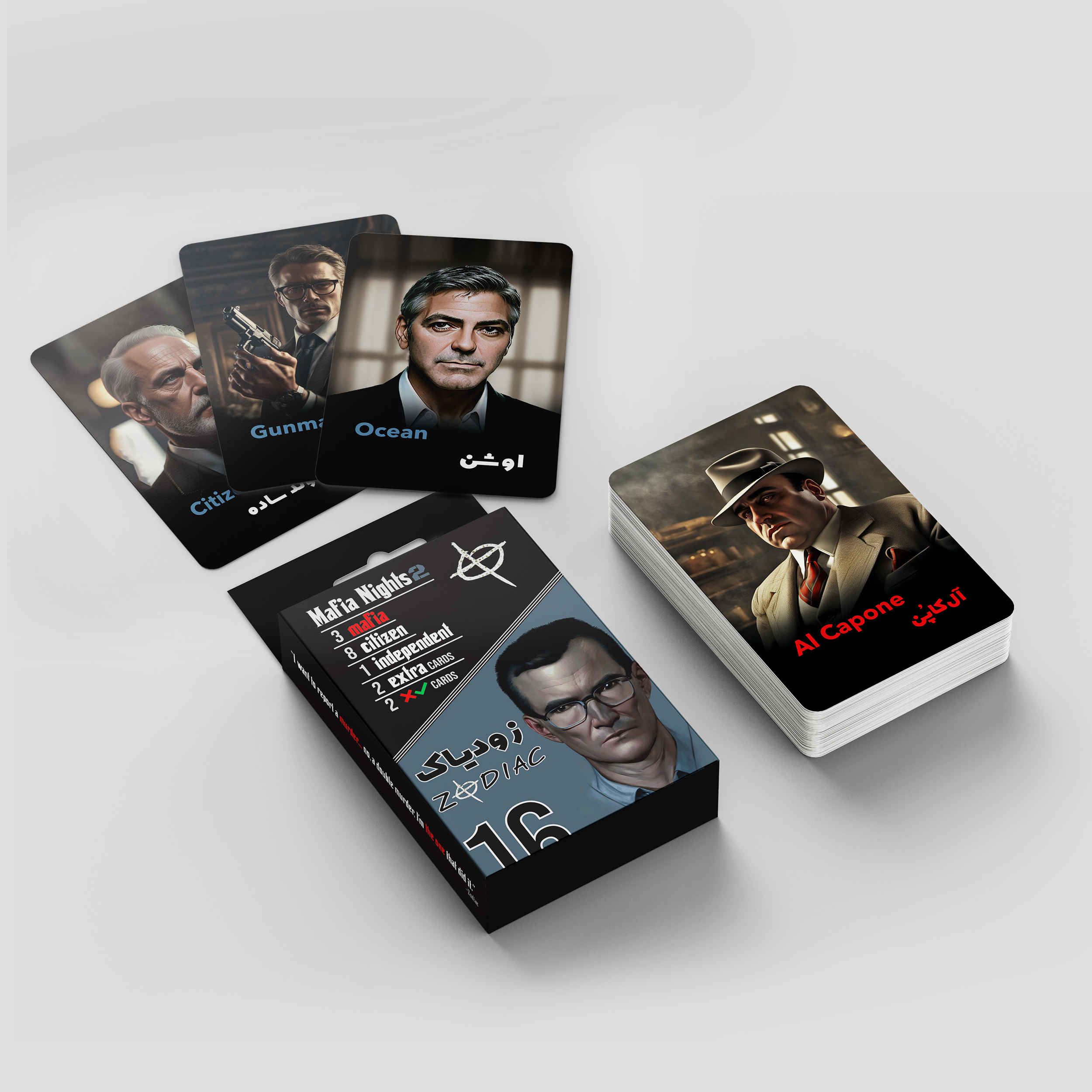 Price and Buy Mafia Playing Card Game Zodiac Scenario (Farsi) - Image 5