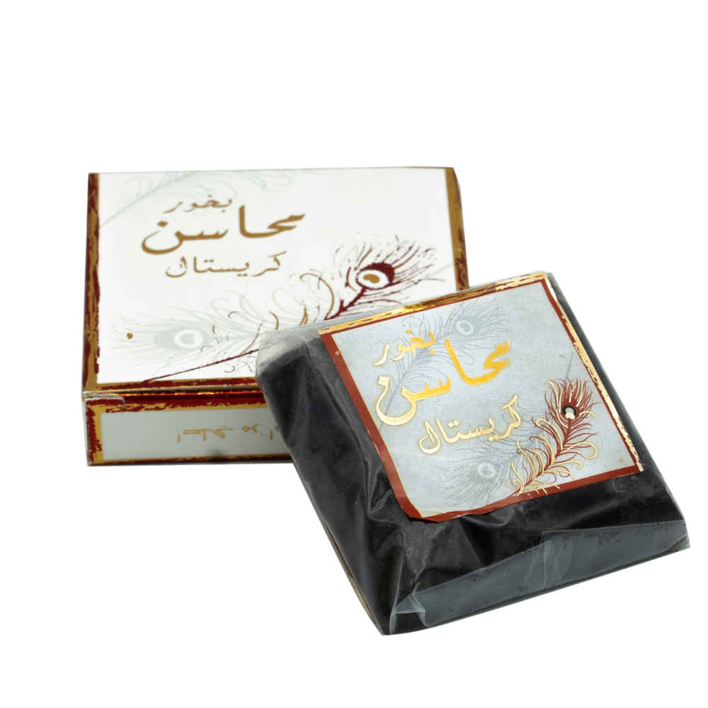 Price and Buy Mahaasen Crystal Arabic Bakhoor – 40 Gram (Pack of 4) - Image 3