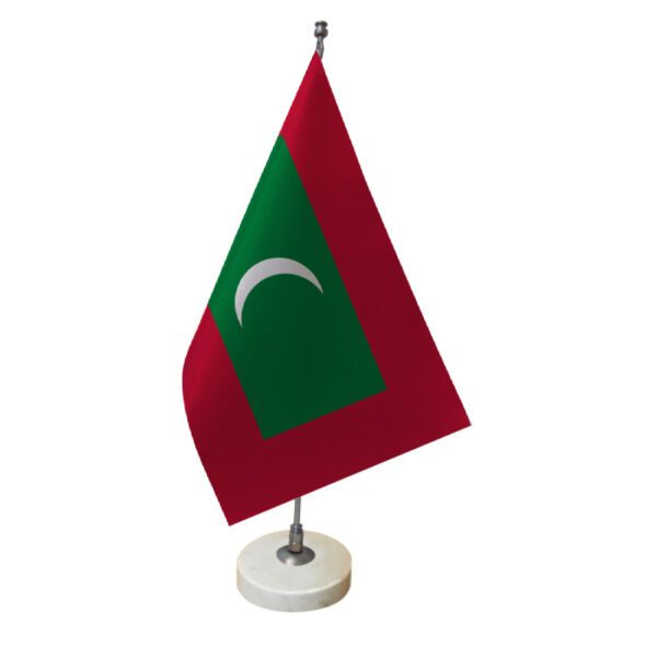 Price and Buy Maldives Table Flag with Stone Base_68fef8e6e6591.jpeg Price and Buy Maldives Table Flag with Stone Base