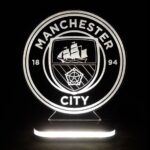 Price and Buy Manchester City Team Logo Design Night Light