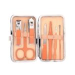 Price and Buy Manicure and Pedicure Set Orange 7-Piece