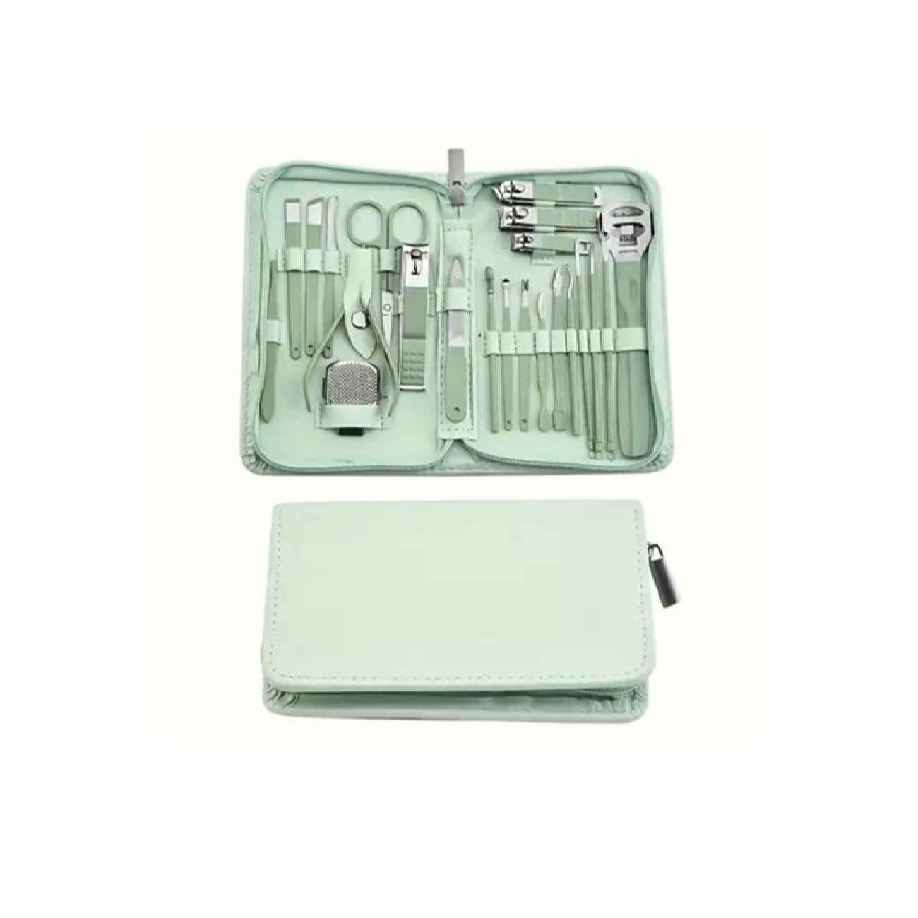 Price and Buy Manicure and Pedicure Set Turqoise 22-Piece