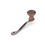 Price and Buy Manual Coffee Grinder – Beech Wood Body with Drawer, Metal Lever, Ceramic Blades - Image 4