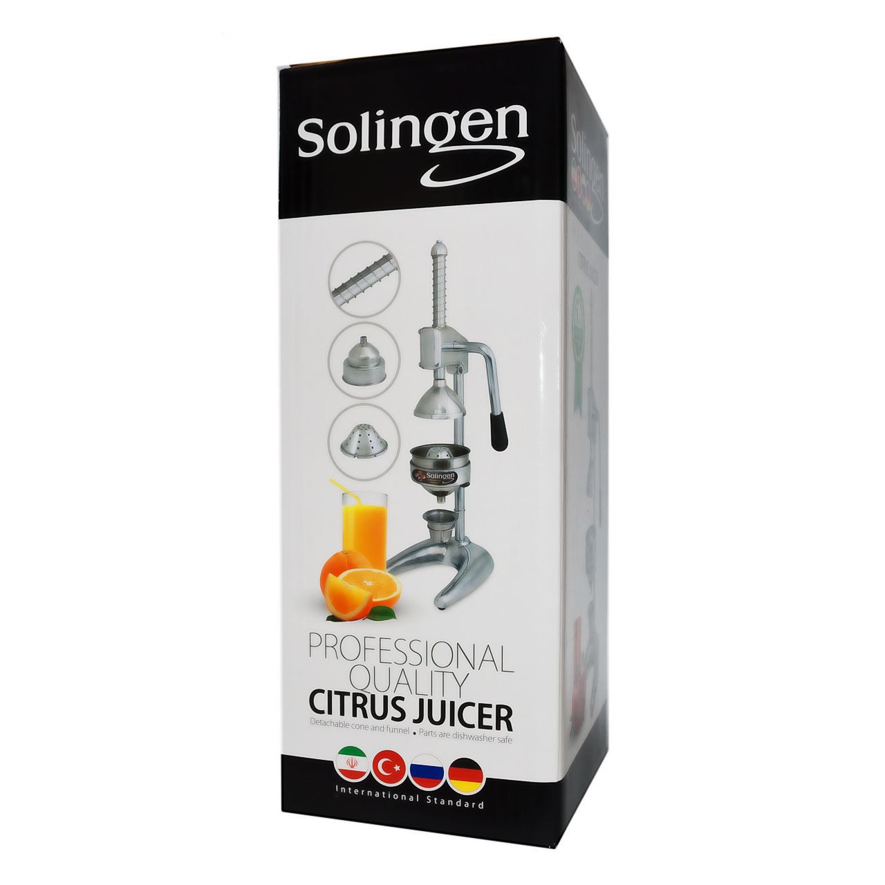 Price and Buy Manual Fruit Juicer & Orange Juice Squeezer – Aluminum - Image 3