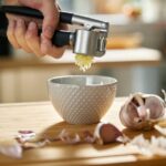 Price and Buy Manual Garlic Press Crusher Mincer Stainless Steel - Image 3