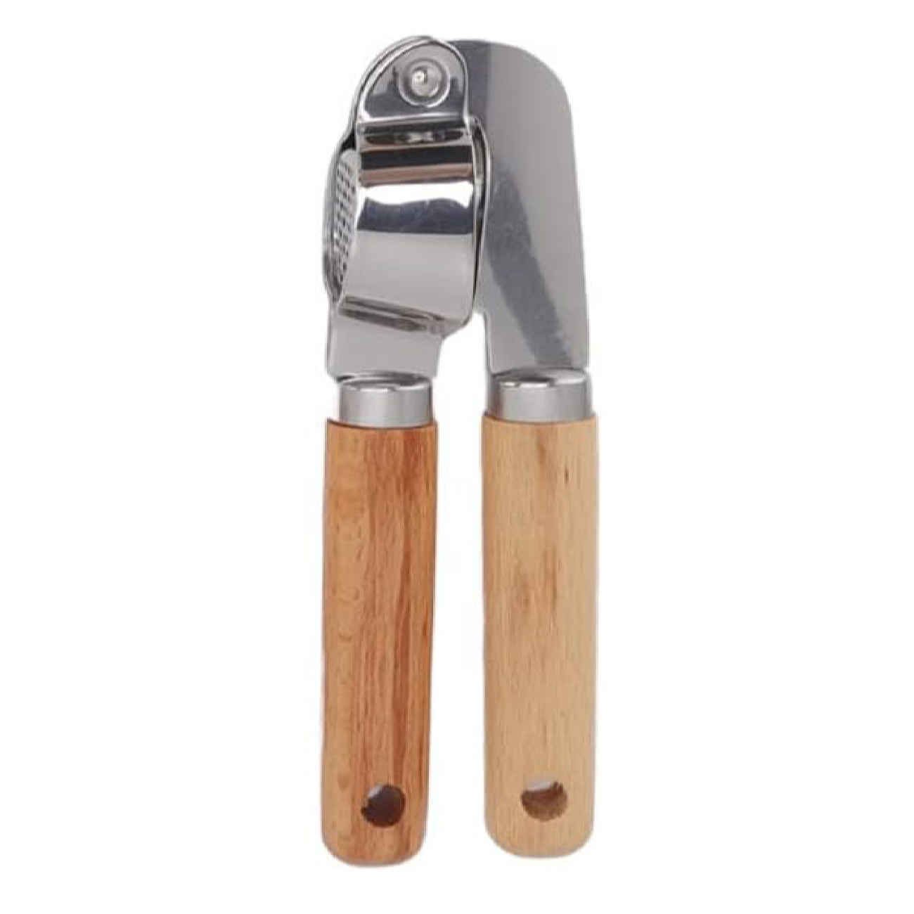 Price and Buy Manual Garlic Press with Wooden Handle – Chic & Durable_6901278f30550.jpeg Price and Buy Manual Garlic Press with Wooden Handle – Chic & Durable - Image 1