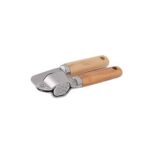 Price and Buy Manual Garlic Press with Wooden Handle – Chic & Durable - Image 3