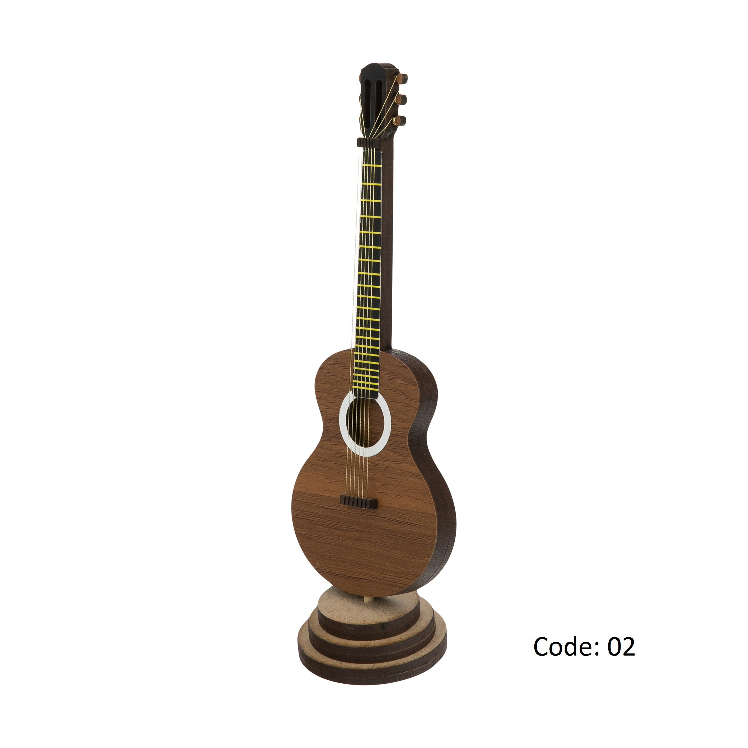 Price and Buy Maquette Model Kit: Guitar Instrument Replica – Arya - Image 4
