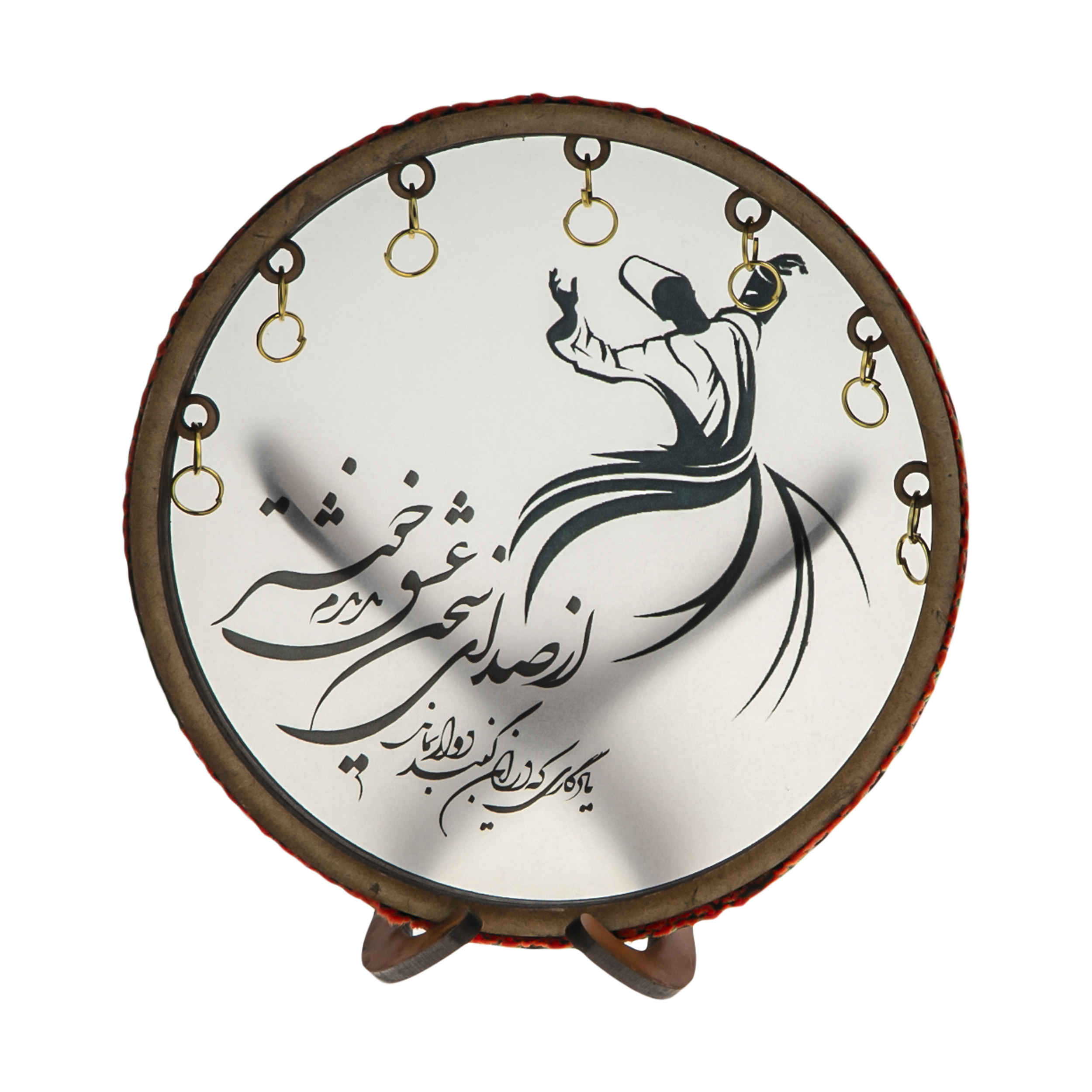 Price and Buy Maquette Model Kit: Persian Daf Instrument Replica with Calligraphy