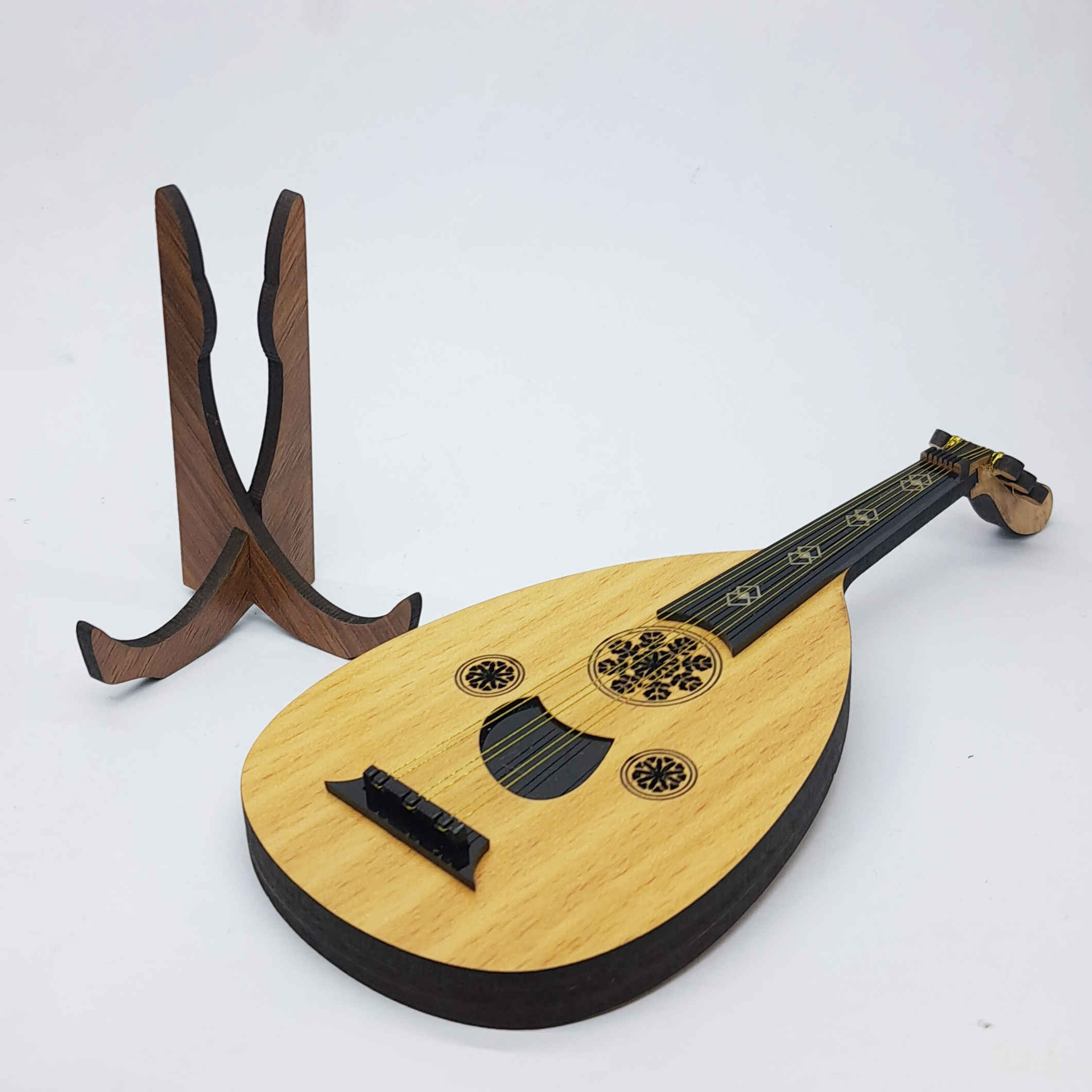 Price and Buy Maquette Model Kit: Wooden Oud Replica for Collectors and Fans - Image 4