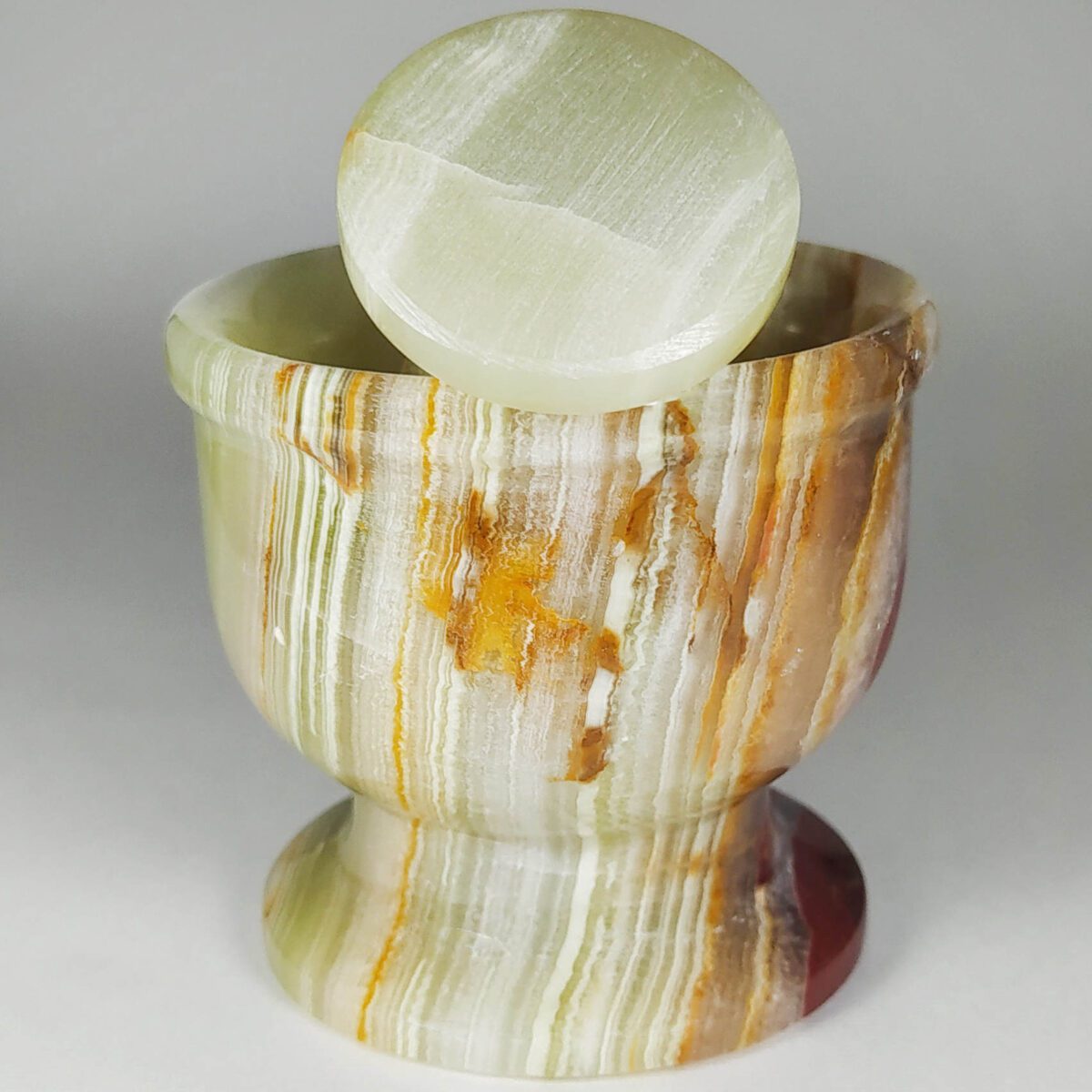 Price and Buy Marble Mortar & Pestle Set Handcrafted for Saffron & Spice Blending - Image 5