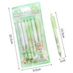 Price and Buy Matcha Aesthetic Ballpoint Pens – Cute & Smooth Writing Pack of 6 - Image 3